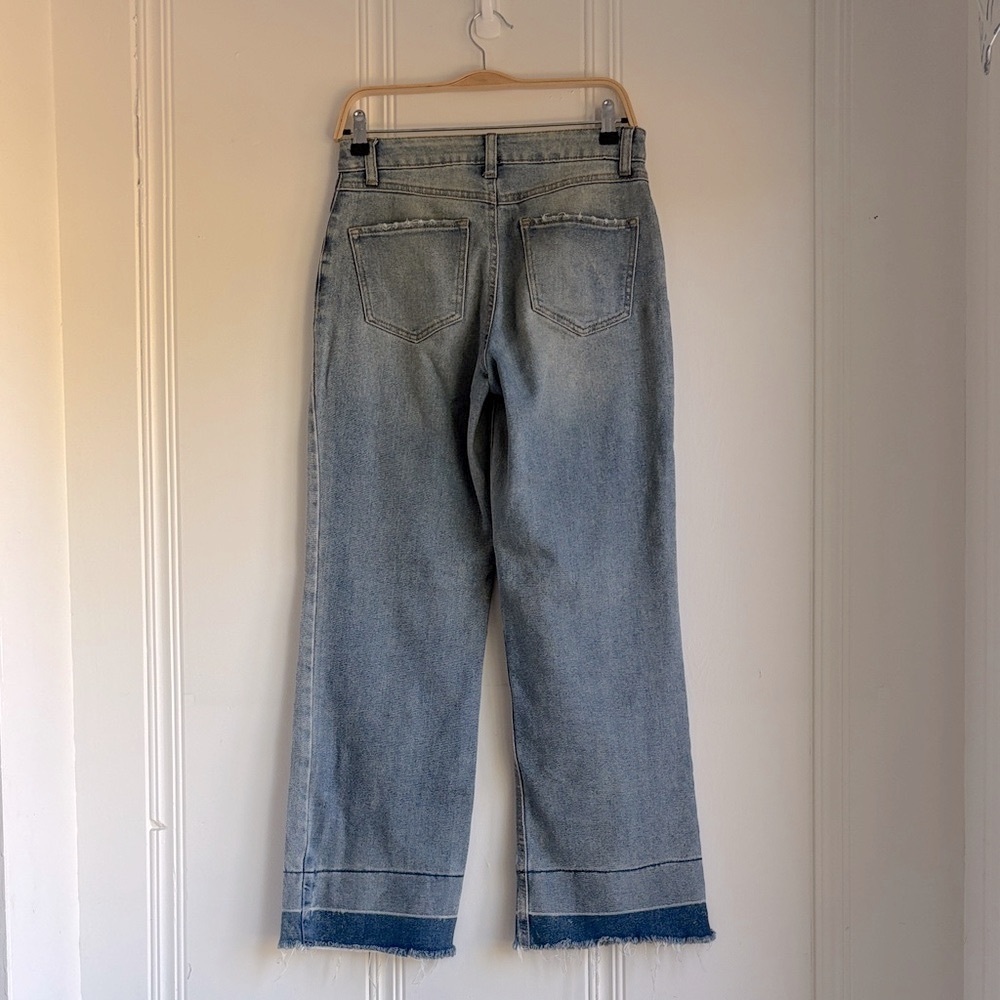 3/$30! Rewash Light Blue Super High Rise Jeans - Picture 2 of 6
